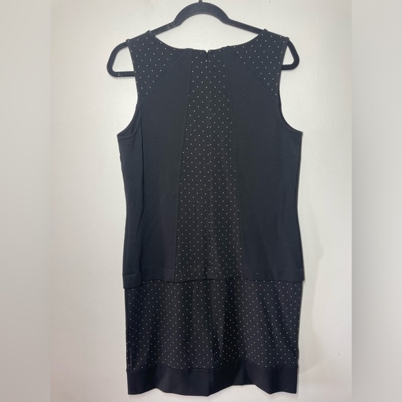 NEW ANN TAYLOR SHEATH POLKA DOT DRESS woman’s 6 - Picture 3 of 7